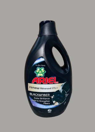 Гель для прання ariel black & fiber для чорного та темного 6 л де