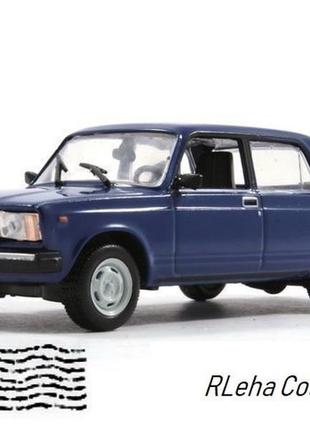 Ваз-2107. автолегенди. масштаб 1:43