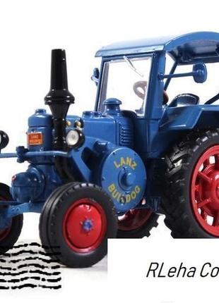 Lanz allzweck-bulldog d 7506 (1952). трактори світу. масштаб 1:43