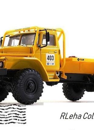 Урал-43206 трак-тріал. автолегенди. вантажівки. масштаб 1:431 фото