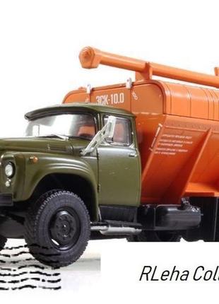 Зск-10(зил-130) (1974). легендарні вантажівки. масштаб 1:43