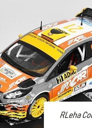Ford fiesta wrc #21 rallye deutschland. altaya-ixo. масштаб 1:43