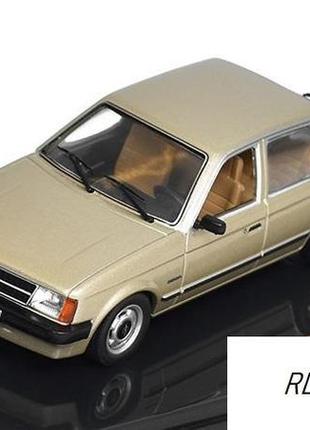 Opel kadett d (1981). ixo models. масштаб 1:43