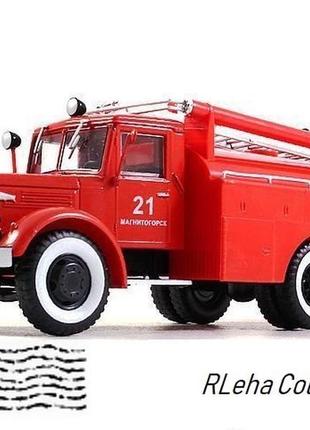 Ац-30 (маз-205) пожежна. наші вантажівки. масштаб 1:43