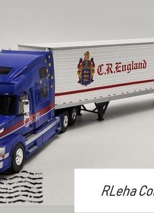 Volvo vnl 670 з напівпричепом crengland. altaya-ixo. масштаб 1:43