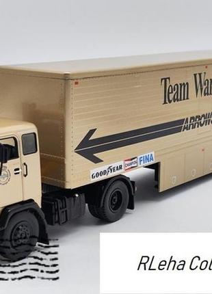 Volvo f89, team warsteiner arrows. ixo models. масштаб 1:43