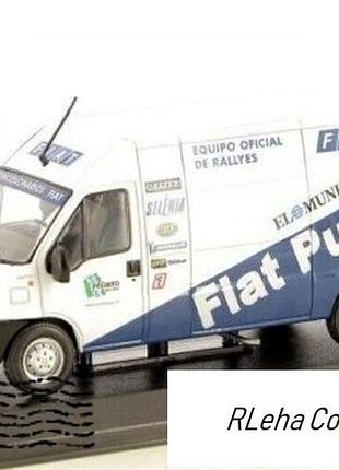 Fiat ducato fiat punto (2001). altaya-ixo. масштаб: 1:43