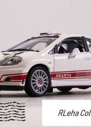 Fiat grande punto abarth s2000 (2007). altaya-ixo. масштаб: 1:43