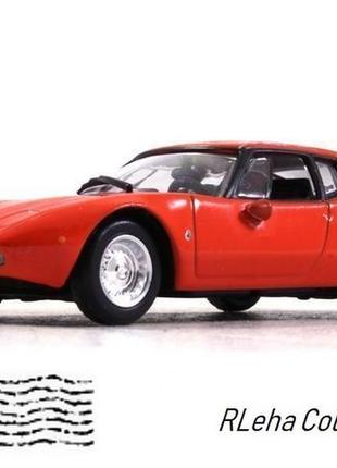 Fiat abarth scorpione ss (1968). altaya-ixo. масштаб: 1:43
