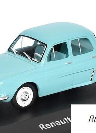 Renault dauphine 1958. altaya. масштаб 1:43