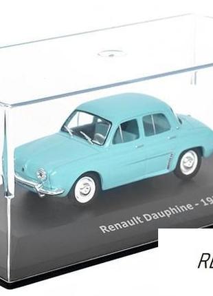 Renault dauphine 1958. altaya. масштаб 1:433 фото