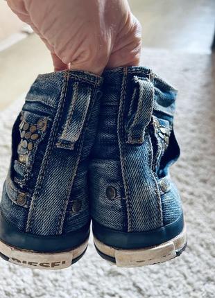 Кеды diesel оригинал бренд кеды высокие брендовые джинсовые размер 38,39