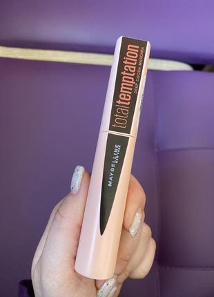 Maybelline new york total temptation тушь для ресниц