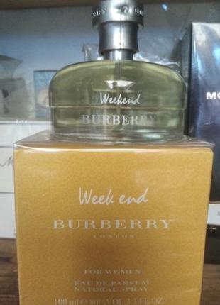 Burberry weekend for women туалетна вода 100 ml барбері уікенд фо фор вумен духи