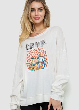 Батнік жіночий, колір молочний, 129r1424-99