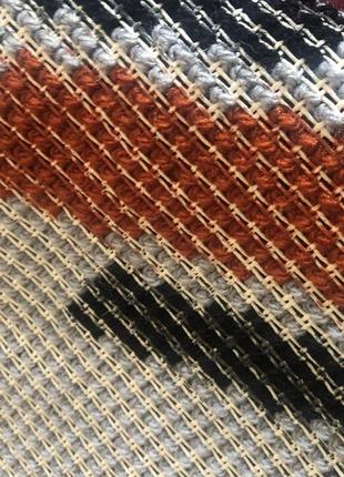 Киврова вишивка вовною заготівка для килимка або чохла на подушку pampero4 фото