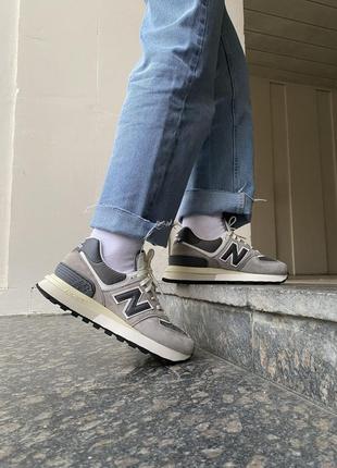 Кроссовки new balance 574 legacy grey/beige