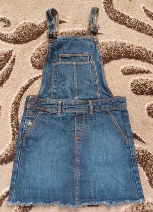 Джинсовый сарафан