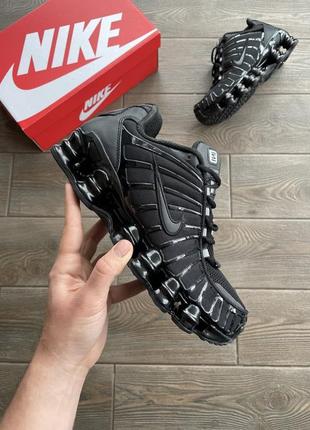 Nike shox tl black1 фото