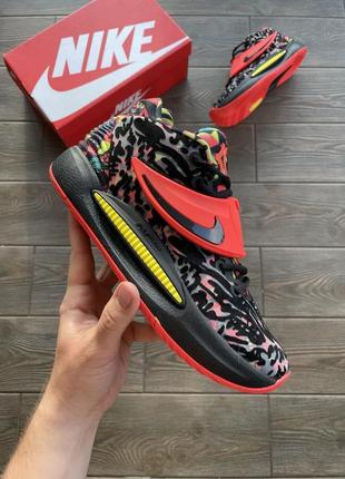 Nike kevin durant 14 leopard black pink