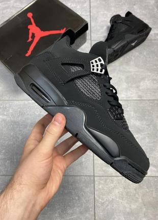 Nike air jordan 4 retro black cat