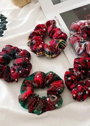 Гумка для волосся новорічна гумка для волосся 2022