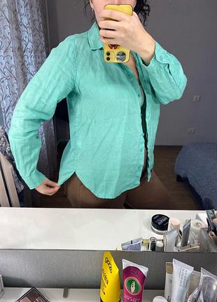 Льняная рубашка m&amp;s