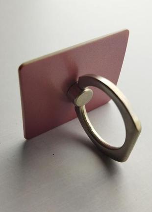 Iring кольцо держатель для смартфона розовый / серебряный 1783p3 фото