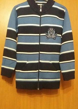 Тепла кофта для хлопчика,джемпер.6-10 років