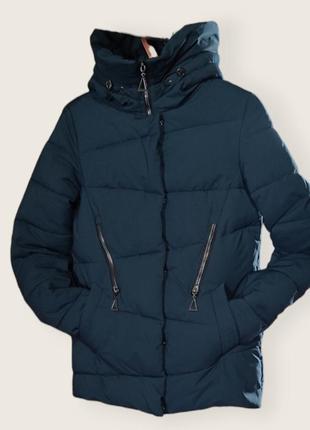 Куртка женская зимняя теплая с капишоном