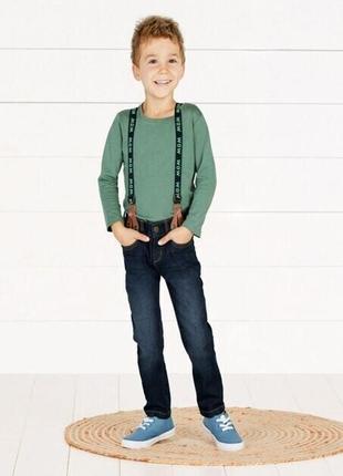 Джинси з підтяжками для хлопчика lupilu 110