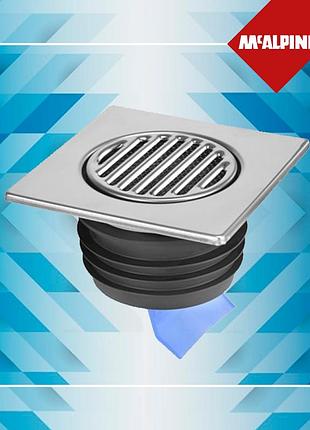 Решетка из нержавеющей стали для пола 150х150 с силиконовой мембраной, ø110 mrfgc3ssv-110 mcalpine