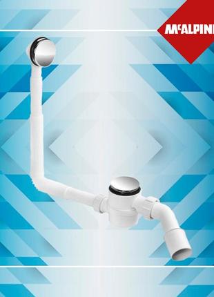 Сифон для ванны/поддона "клик-клак" хромированный с отверстием 40/50 hc2600cl mcalpine