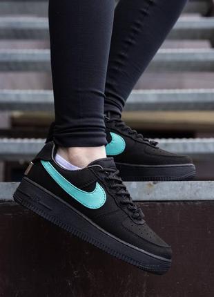 Nike air force 1 low tiffany &amp; co3 фото