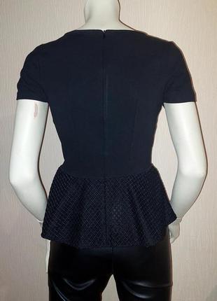 Шикарная блузка чёрного цвета из вискозной смеси hugo boss made in turkey, 💯 оригинал7 фото