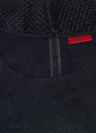 Шикарная блузка чёрного цвета из вискозной смеси hugo boss made in turkey, 💯 оригинал8 фото