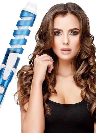 Спіральна плойка для завивки волосся rizhen rz-118, стайлер для волосся