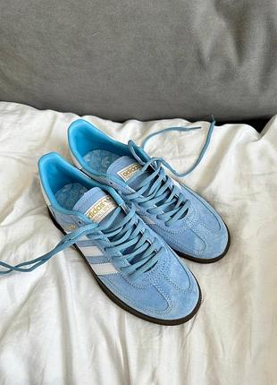 Кроссовки adidas spezial handball blue