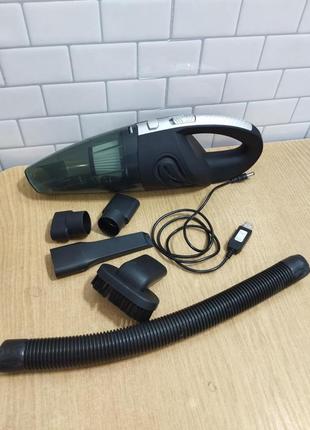 Б/у бездротовий вакуумний акумуляторний автомобільний пилосос rundong 12v