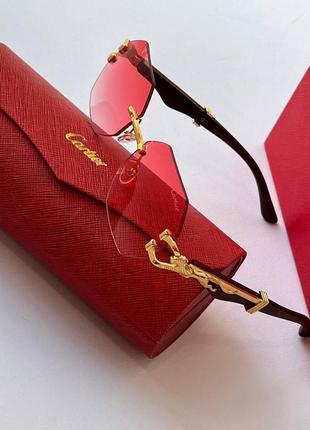 Брендовые очки в стиле cartier💖🔥