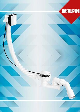 Сифон для ванны автомат квадратный латунь mp31ssf-cbsq mcalpine