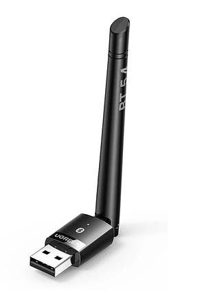 Bluetooth-ресивер-трансмітер ugreen cm749 з антеною. bluetooth 5.4, aptx hd, ats2851