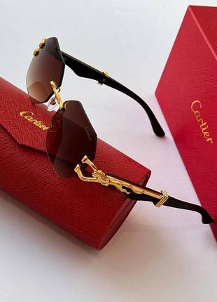 Брендовые очки в стиле cartier💖🔥