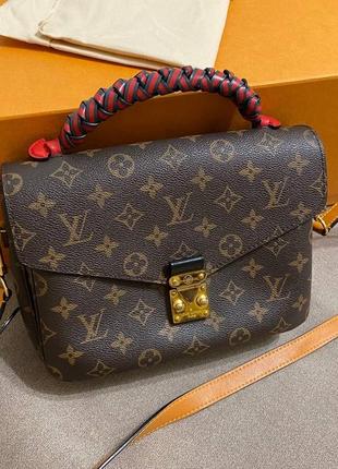 Сумка louis vuitton pochete metis braided handle1 фото