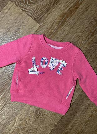 Кофта, худи, толстовка, свитер, джемпер. 9-12 месяцев