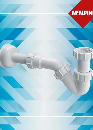 Сифон для биде 1 1/4х32 с розеткой без слива hc23 mcalpine