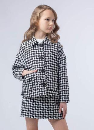 👉костюм: рубашка/пиджак и юбка