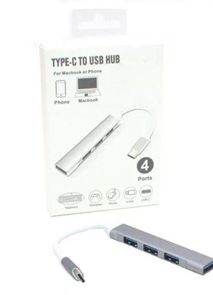 Сток usb хаб концентратор адаптер usb type-c