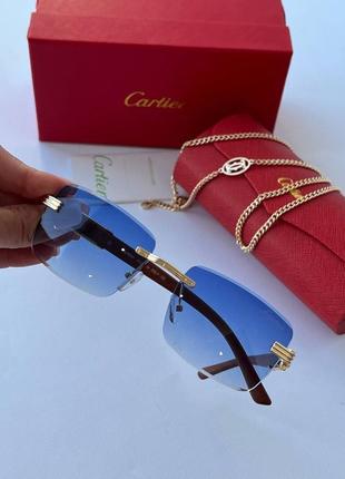 Брендовые очки в стиле cartier💖🔥2 фото