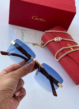 Брендовые очки в стиле cartier💖🔥7 фото